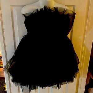 After 5 cocktail black size  Junior XL  Exclusive Tulle Mini